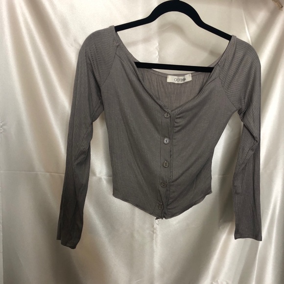 Long sleeve crop top - Picture 1 of 2